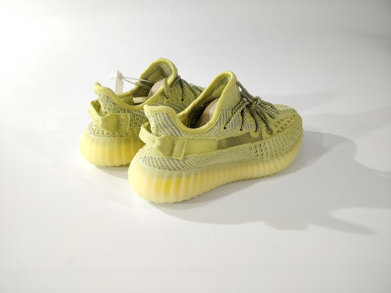 yellow reflective yeezy