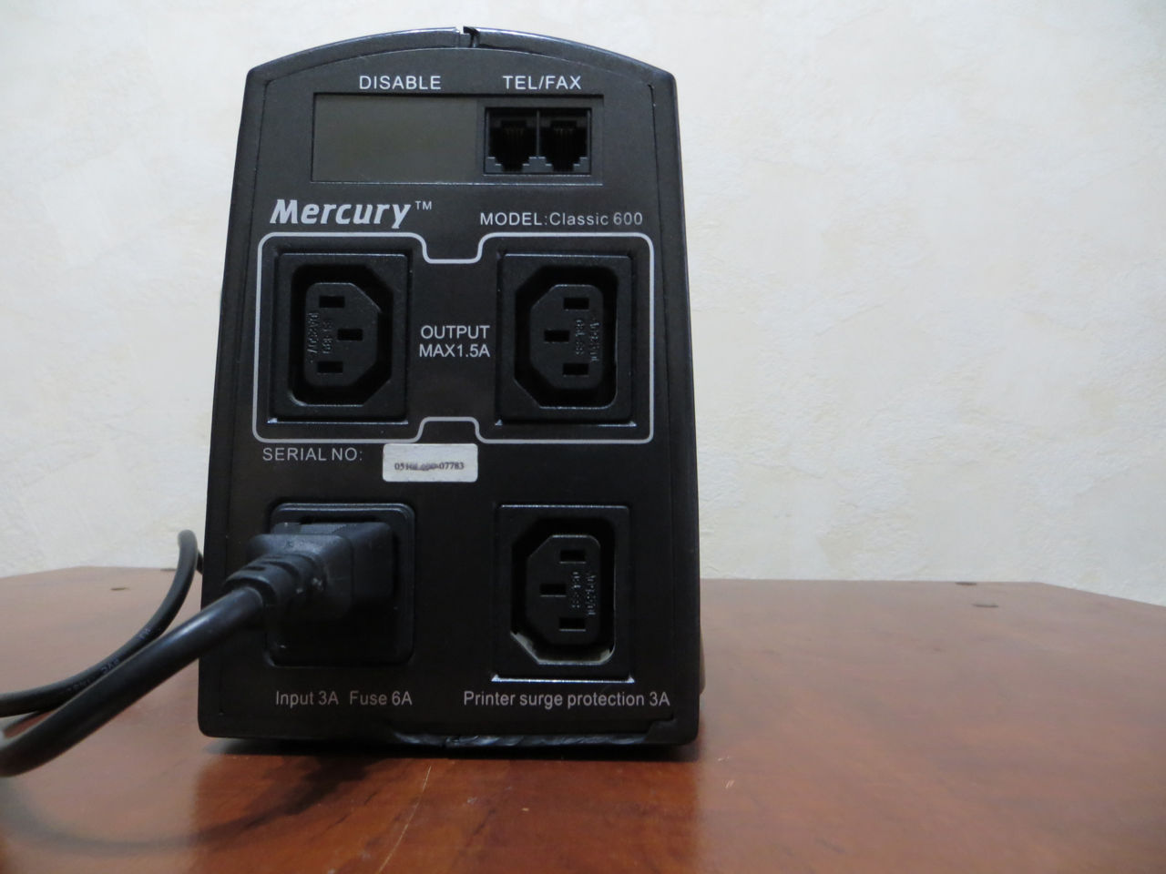 продам ИБП Mercury Classic 600 (ступенчатая аппроксимация синусоиды)