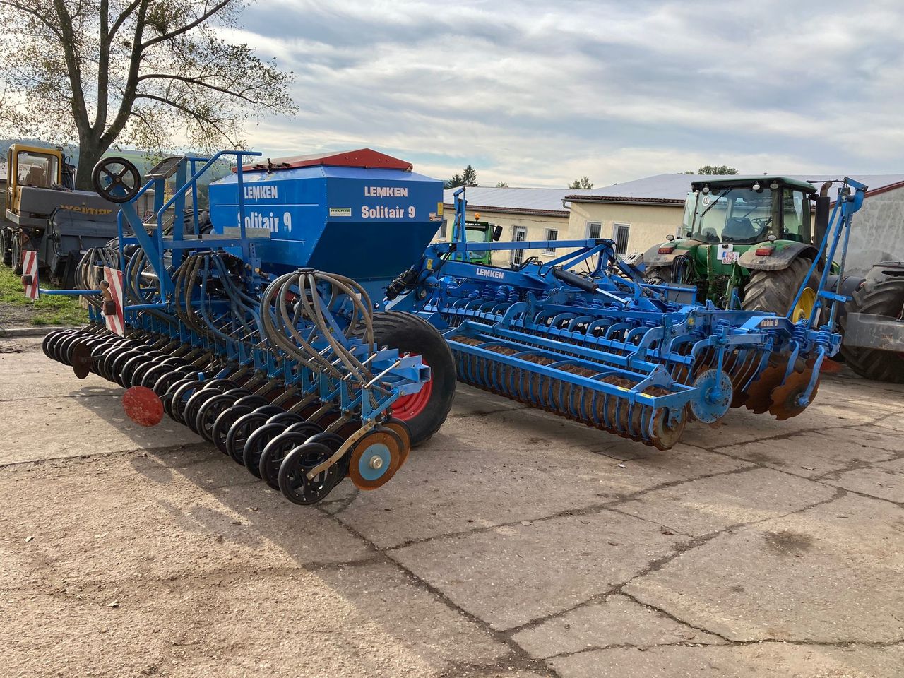 Дисковая борона Lemken Rubin 9/600 KUA+сеялка Lemken Solitair 9/600 KA foto 1