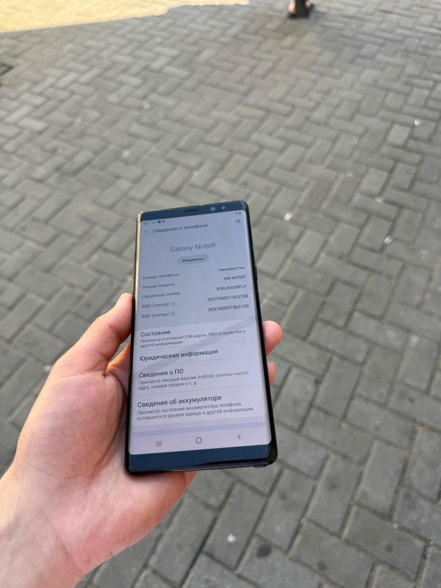 Samsung note 8 4/64gb stare ideala  foto 3