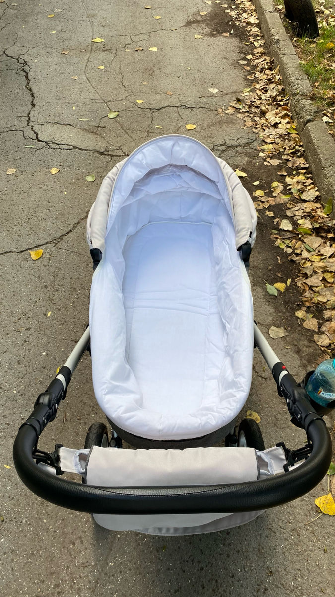 Cărucior 2in1 Mikrus Plaudi în stare foarte bună foto 14