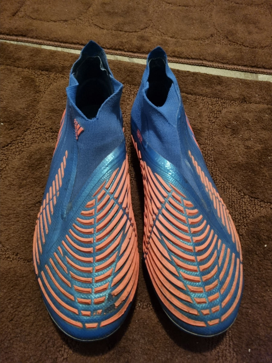 Ghete fotbal Adidas Predator Edge+ originale – mărime 42, stare foarte bună! foto 2