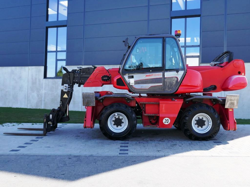 Телескопический погрузчик с поворотной башней Manitou MRT1840 EASY-ST3B, 2017 foto 9