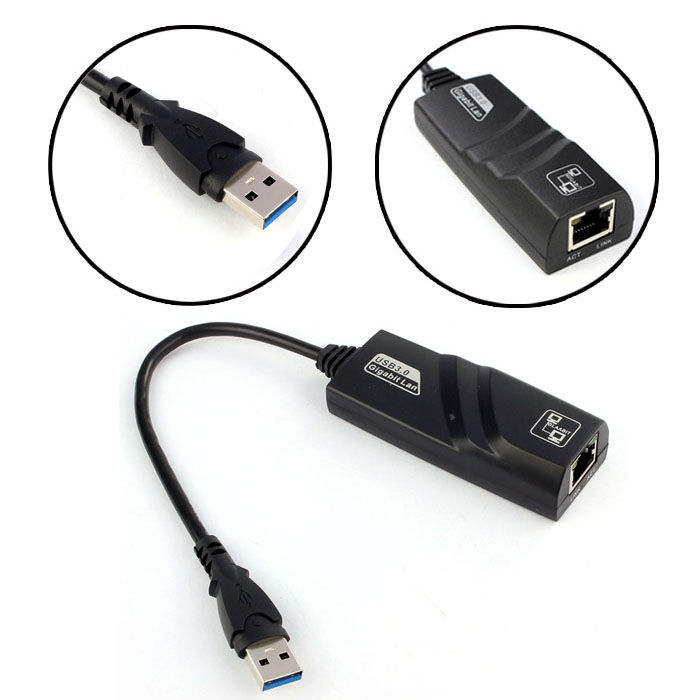 Адаптер USB 3.0 /LAN (с кабелем)