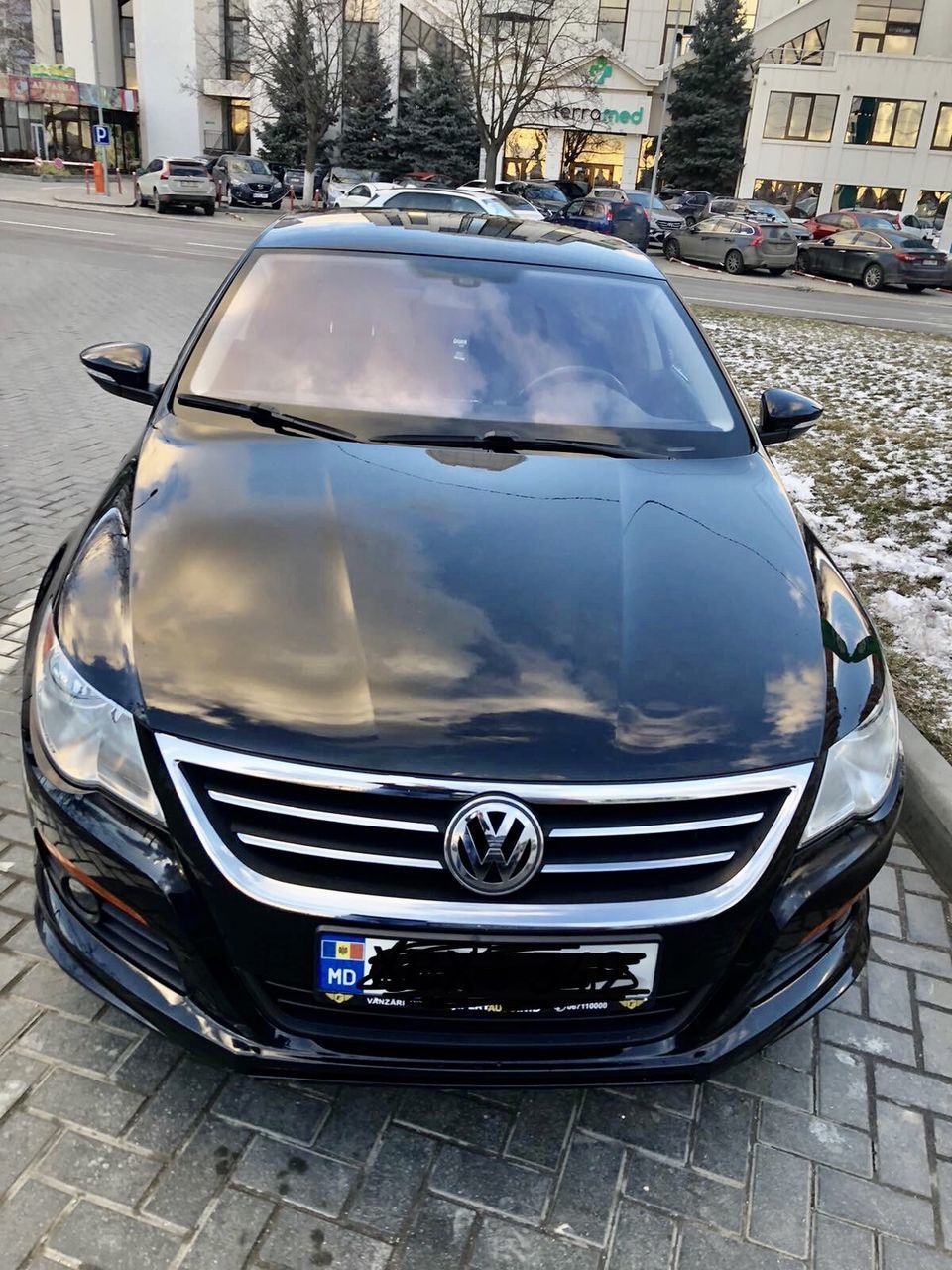 Брызговики vw passat cc