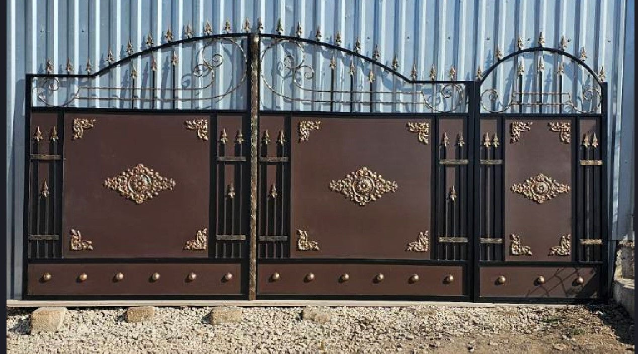Porti, garduri, balustrade, balustrade din inox, copertine , copertine auto , ворота на заказ foto 0