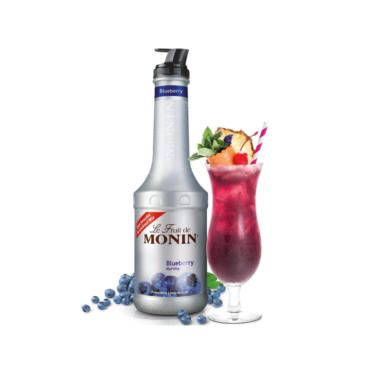 Piure De Afine Blueberry Monin 1000 Ml, Livrare Moldova foto 0