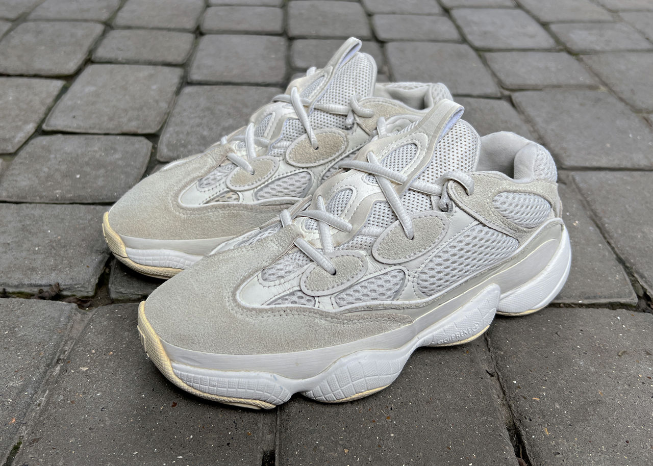 Adidas Yeezy 500 Bone White. Размер 36. Оригинал. В идеальном состоянии. foto 2