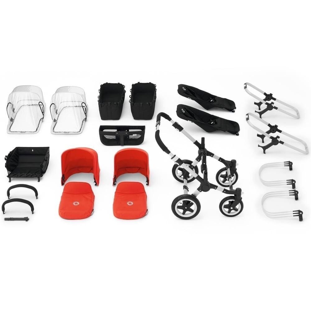 Коляска Bugaboo Donkey "Близнецы" отлично подходит для близнецов