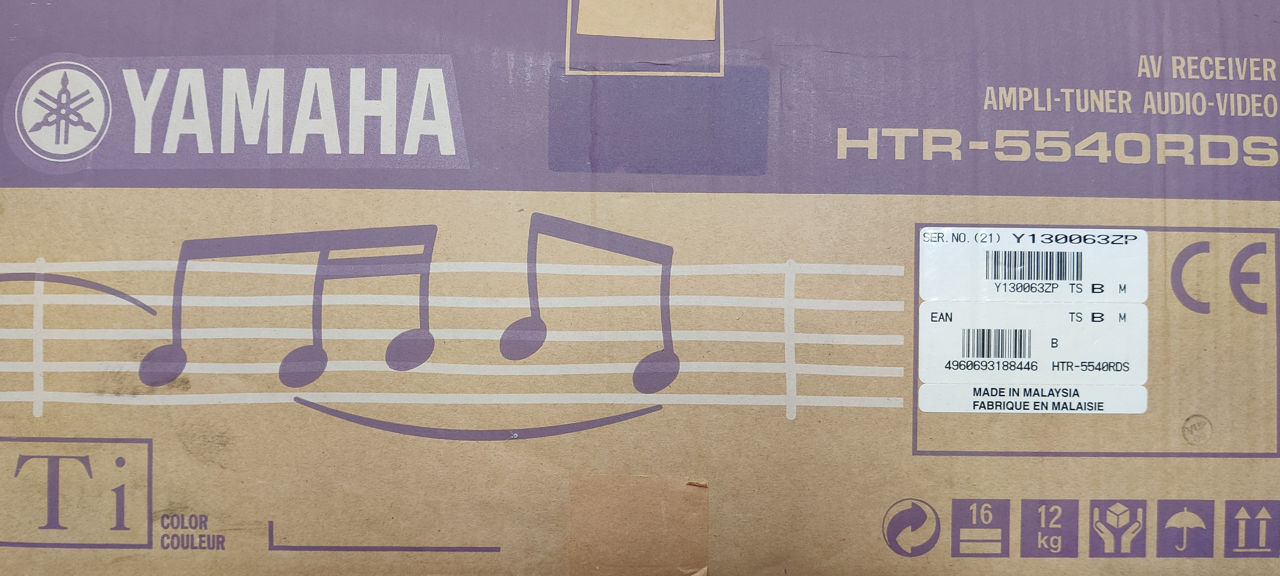 Yamaha HTR-5540RDS Как новый в идеальном состояний фото 1