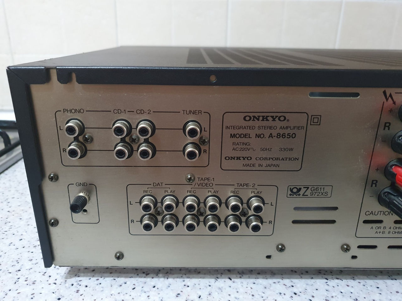 Onkyo A-8650 Integra. интегральный стерео усилитель. фото 5