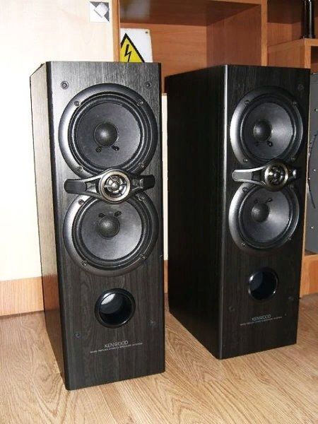 студийное аудио стерео акустическая система Kenwood 2-x полосная, 3-х ...