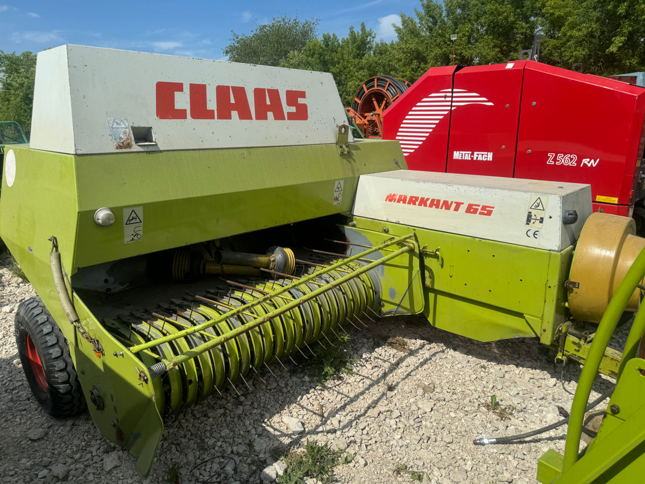 Claas markant 65 Professional прессподборщик ухоженный, готов к работе foto 4