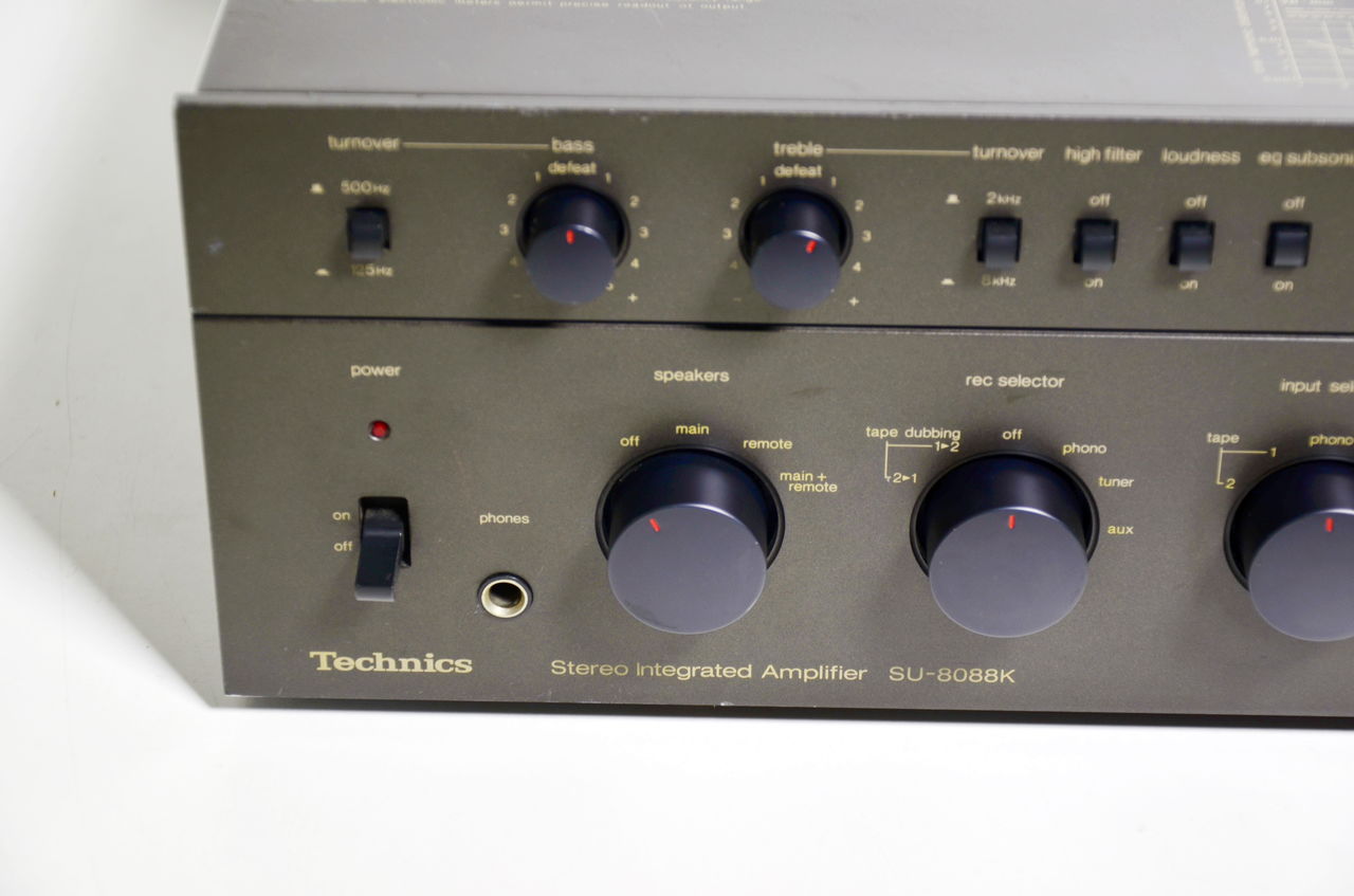 Technics SU-8088BK Очень мощный топовый усилок фото 0