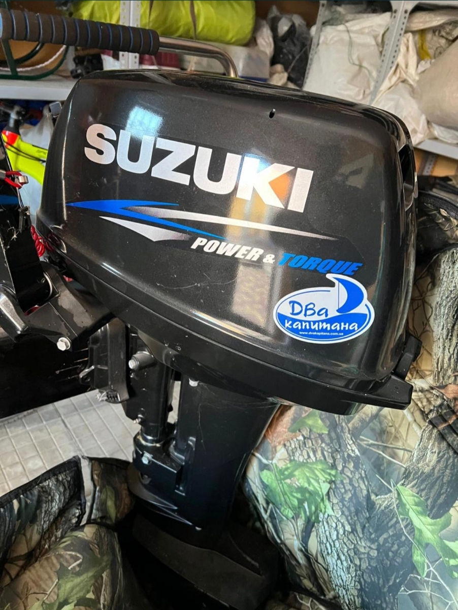 Мотор лодочный Suzuki DT15AS фото 1