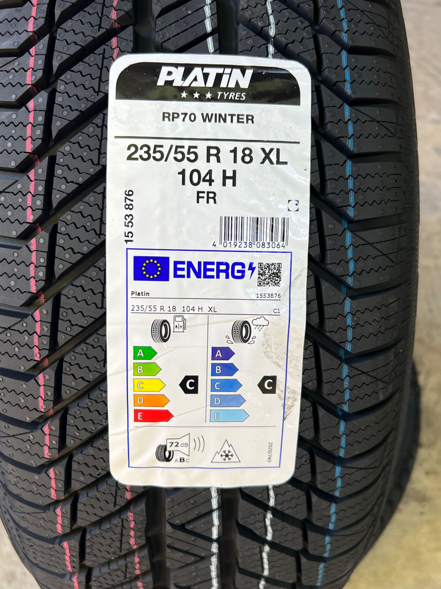 235/55 R18 Platin Rp70/ Доставка, livrare toata Moldova 2024 foto 1