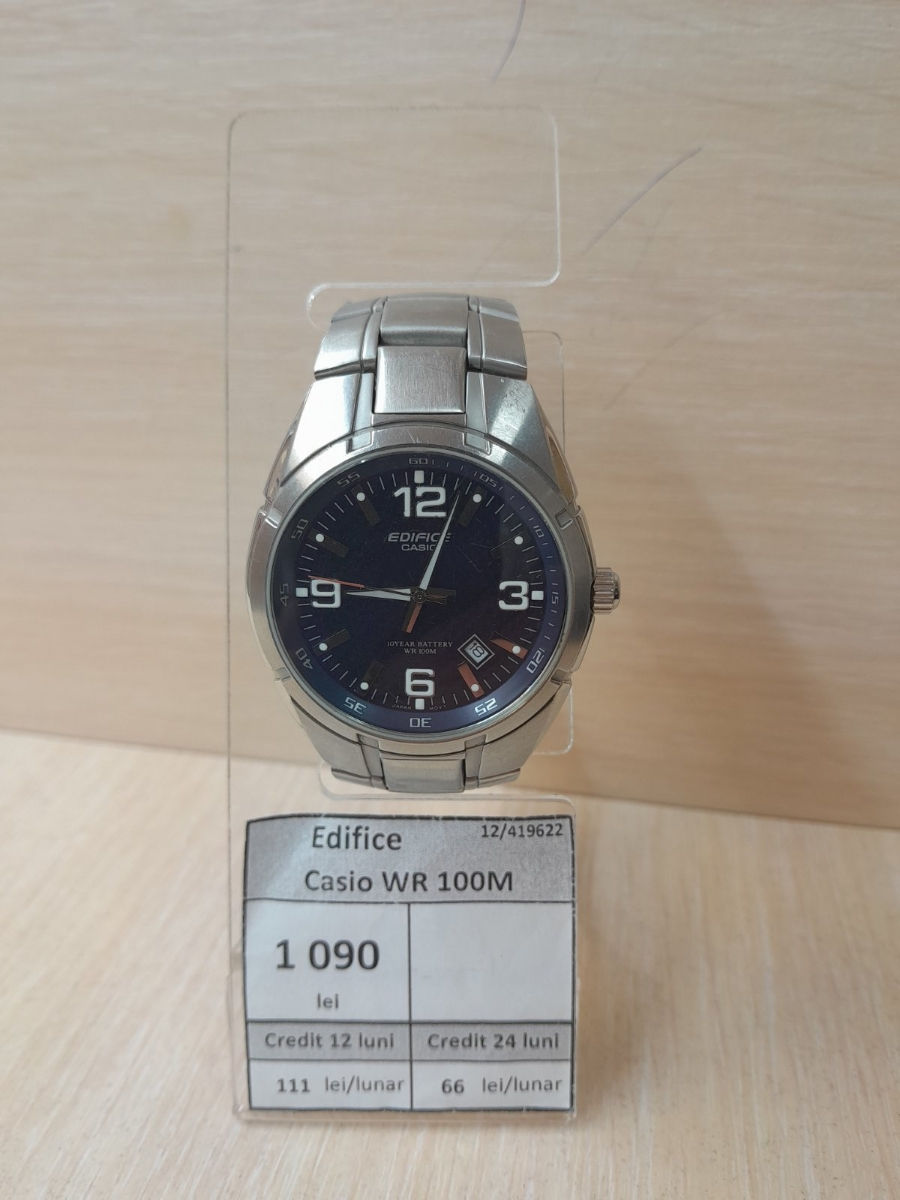 Ceas Edifice Casio WR 100m foto 0