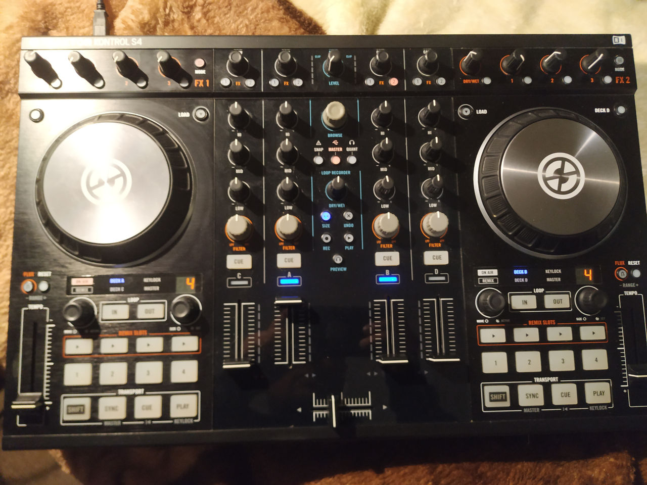 Traktor Control S4 MK2 DJ controller