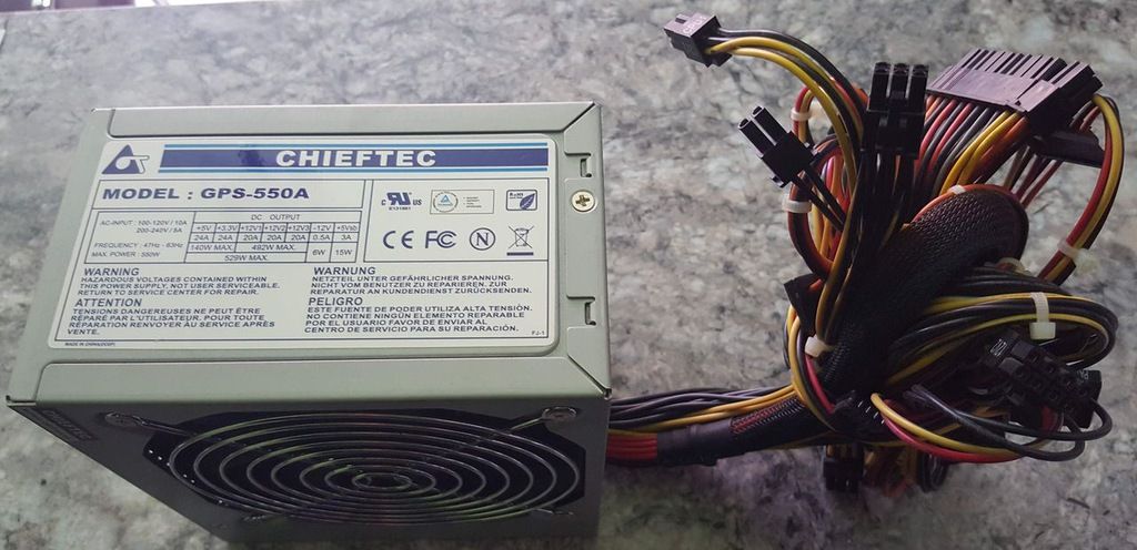 Chieftec GPS-550A 550W,Cooler Master RS-500-psap-J3 500W