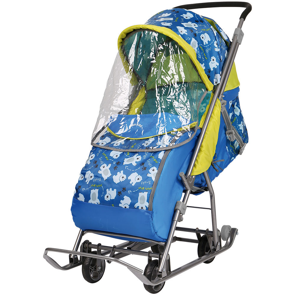 Коляска комбинированная «Умка 3-1» светоотражающие элементы Nika