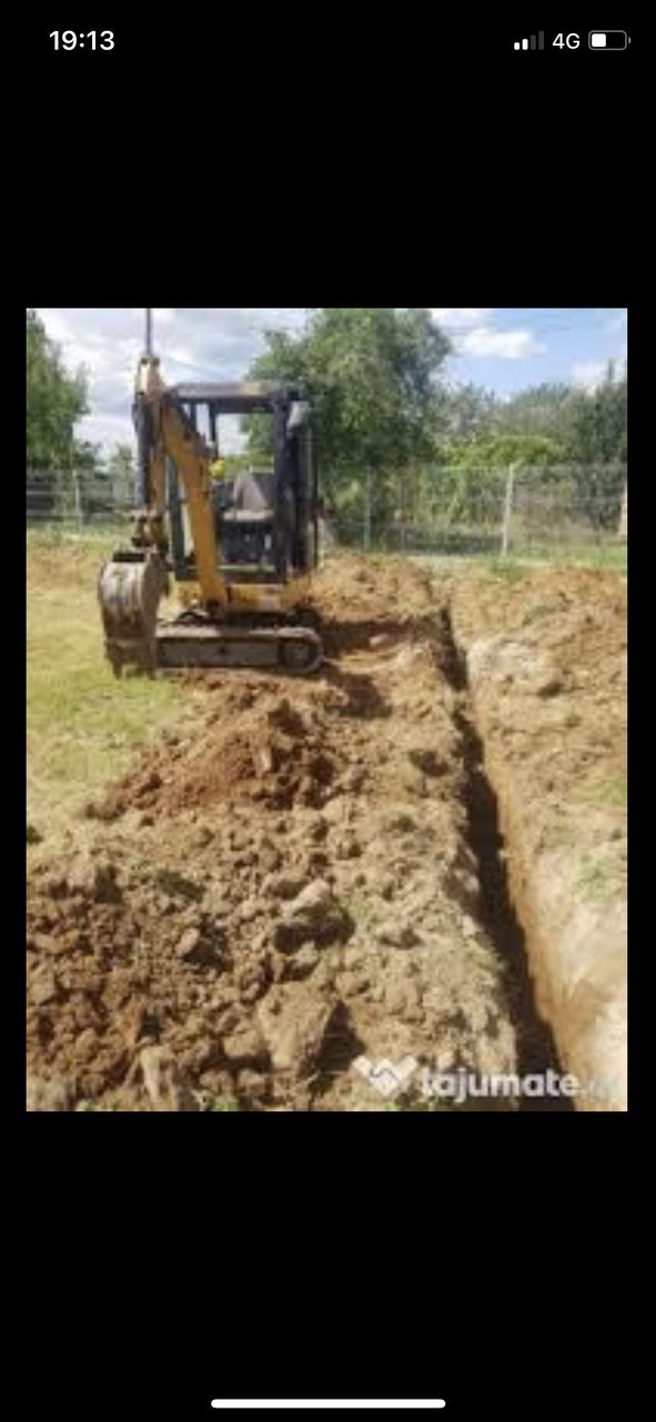 Servicii miniexcavator….bobcat фото 1