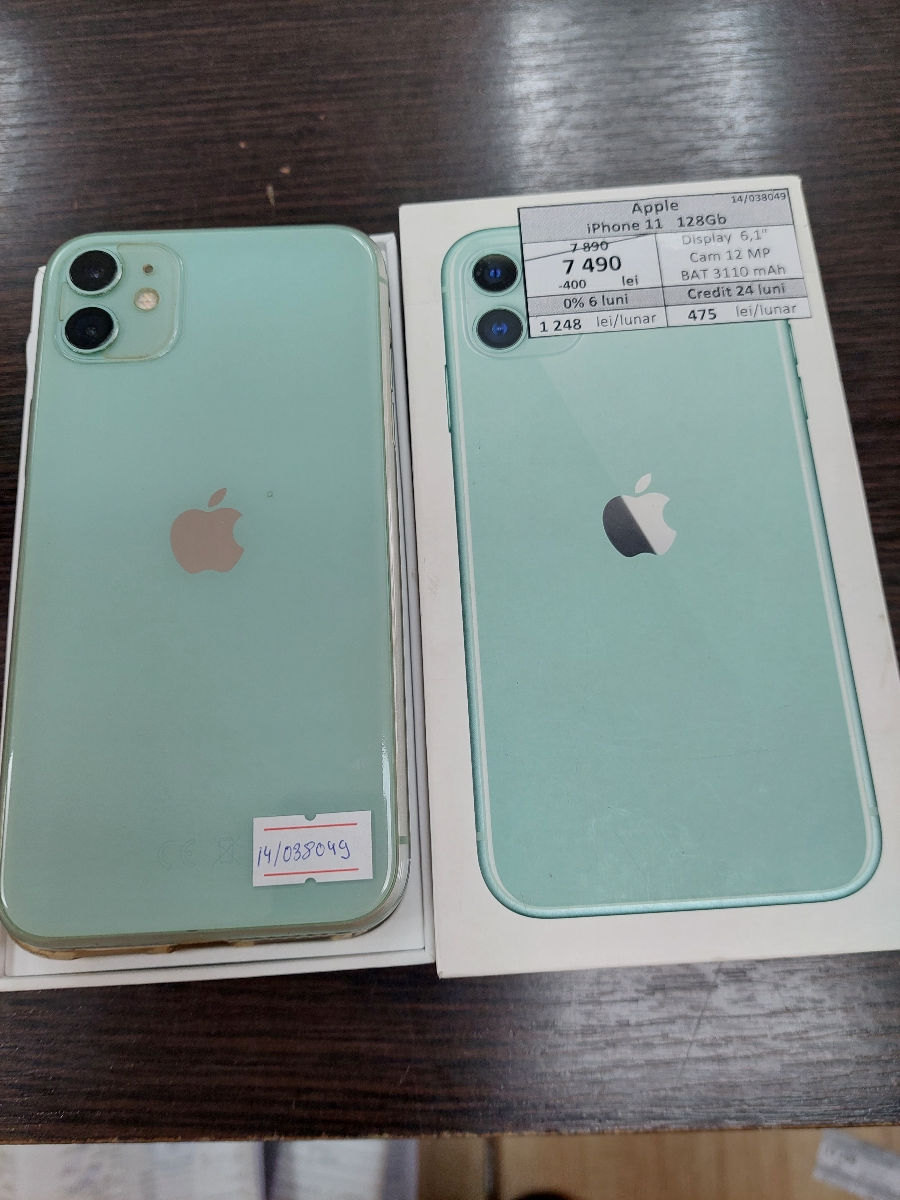 Apple iphone 11 128Gb / 5490 Lei