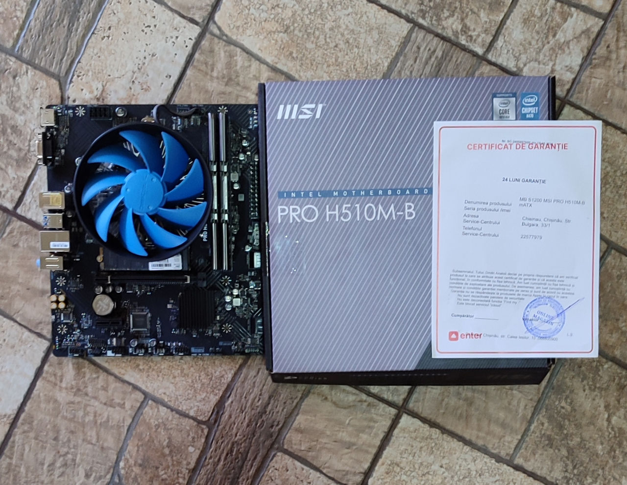 i5 10400 + материнская плата + память 32 gb + m2 nvme 512 gb ssd