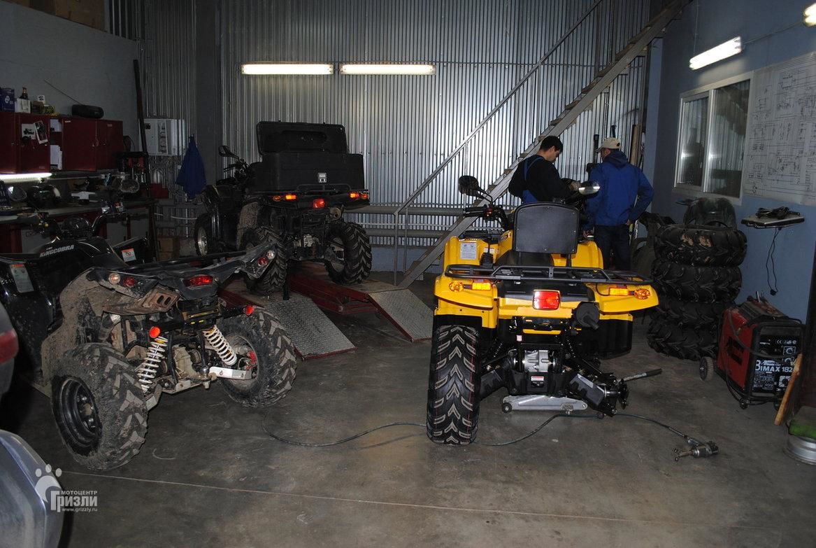 Ремонт и сервис квадроциклов/Reparatie atv-uri