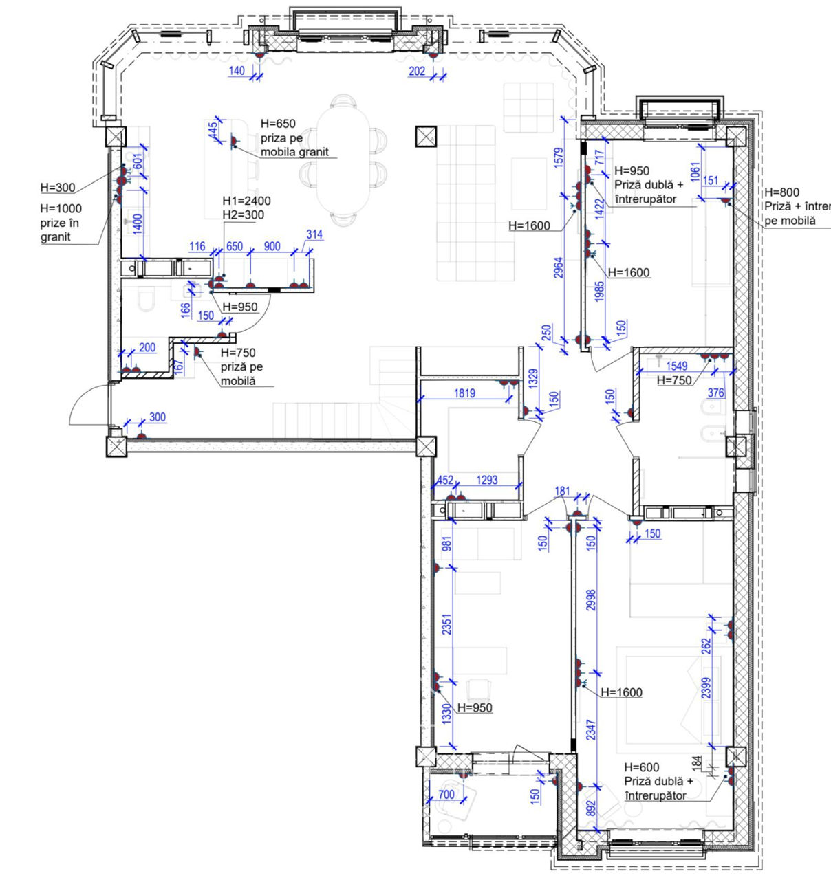 Apartament cu 4 camere,  Buiucani,  Chișinău,  Chișinău mun. foto 15