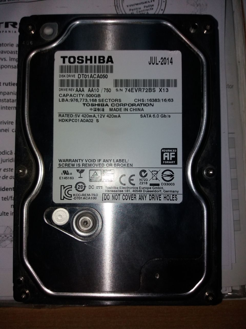 Жесткие диски для ПК и для ноутбука, Hdd , 250, 320, 500, 750, 1500 GB ...
