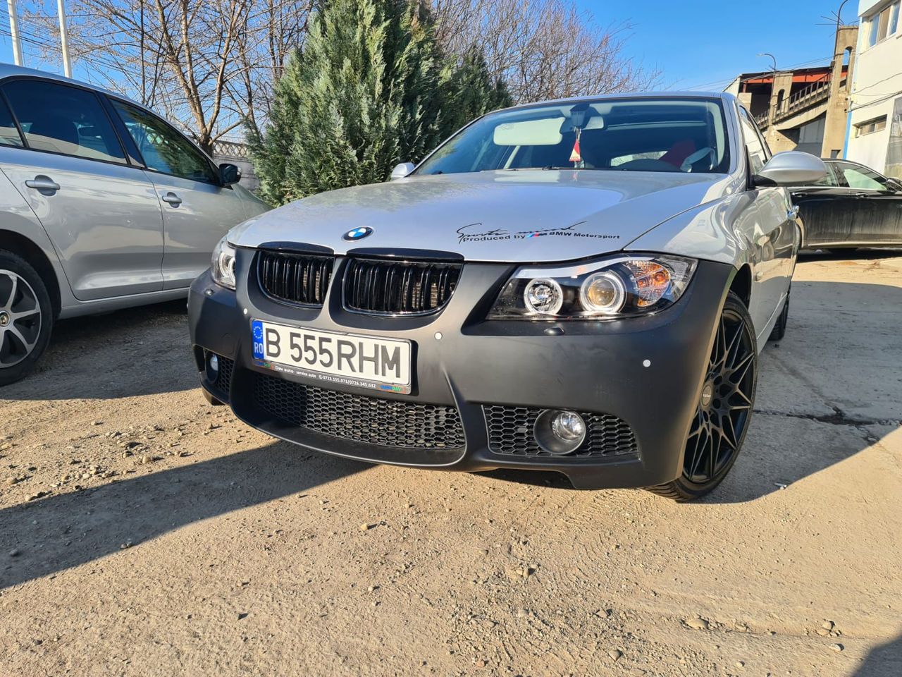 Bara Fata M3 BMW Seria 3 E90 NFL Bamper M cu suporti de senzori si spalator faruri бампер foto 8