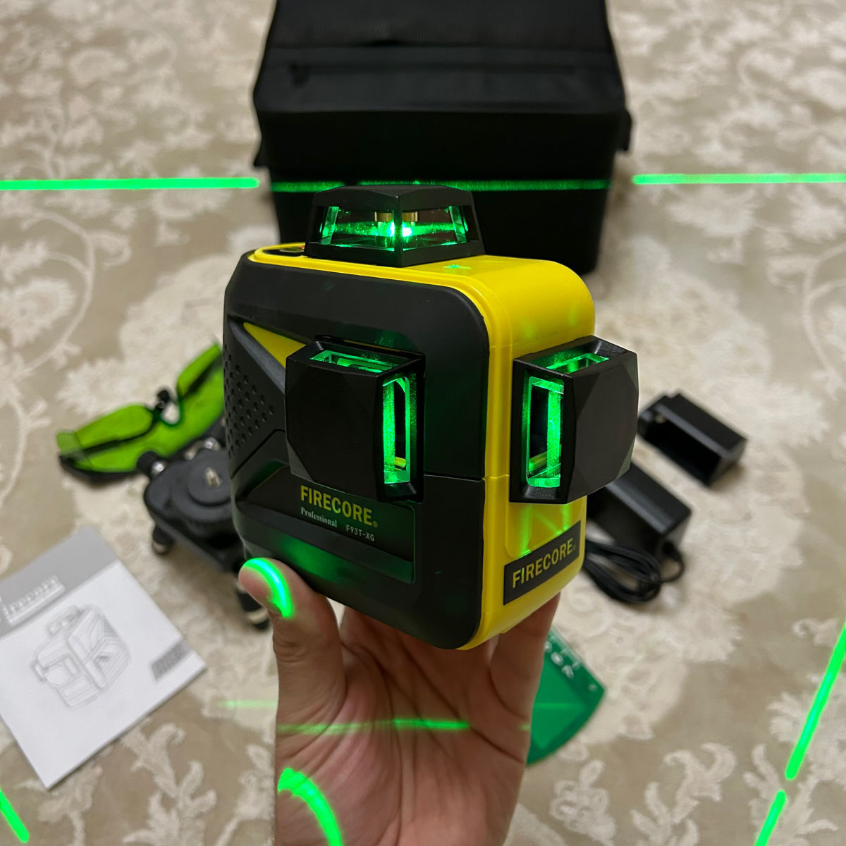 Laser Firecore F93T XG 3D 12 linii + tripod + acumulator + garantie + livrare gratis фото 5