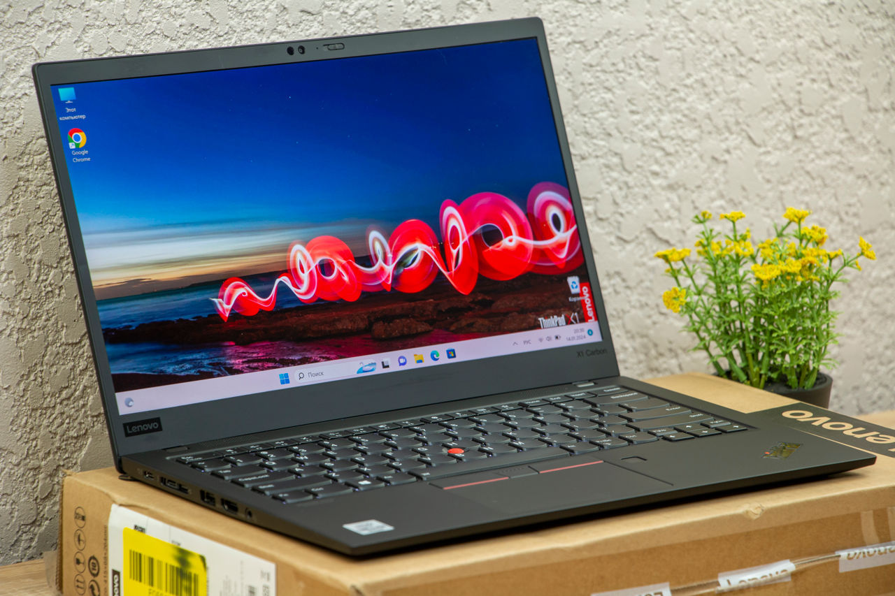 Lenovo X1 Carbon 7Th Gen/ Core I5 10210U/ 16Gb Ram/ 500Gb SSD/ 14" FHD IPS foto 1