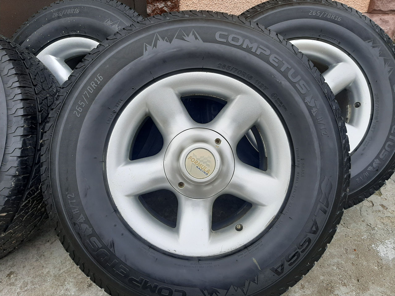 Complect roți Mitsubishi Pajero Sport,L200,Nissan,Toyota. 265/70r16 foto 0