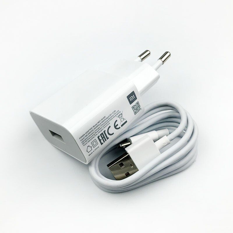 Зарядка Xiaomi 5V 2A micro USB и type C/OTG кабель micro USB