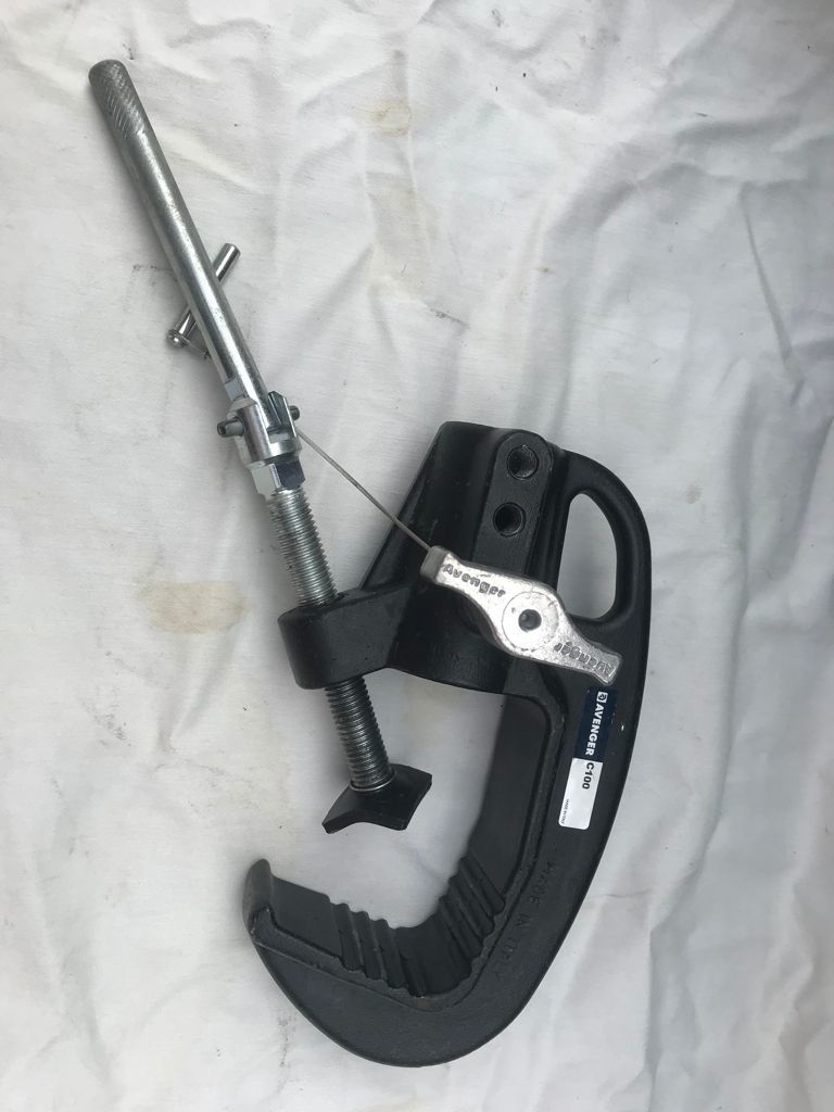 Cтрубцина Manfrotto Avenger C100 Junior Pipe Clamp foto 0