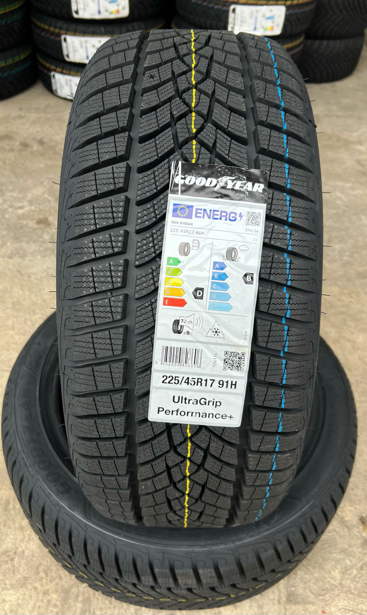225/45 R17 Goodyear UltraGrip Performance+ / Монтаж , доставка