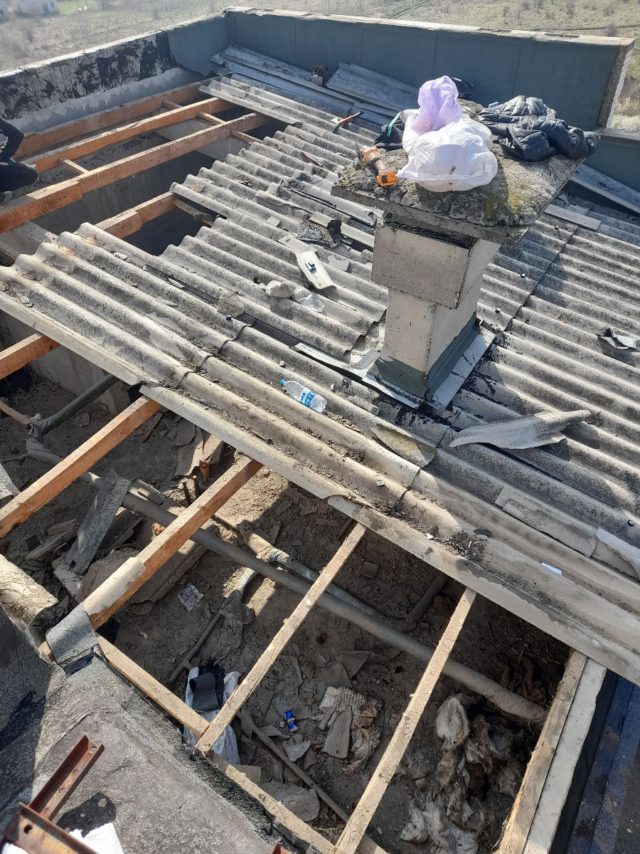 Ремонт Крыш 143 Серия/Reparațe Acoperișului Seria 143 foto 9