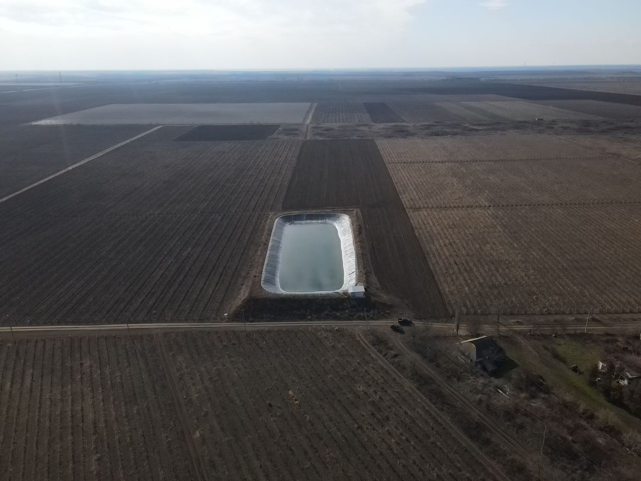 Bazine cu geomembrana pentru acumularea apei- proiectare- constructie la cheie foto 6