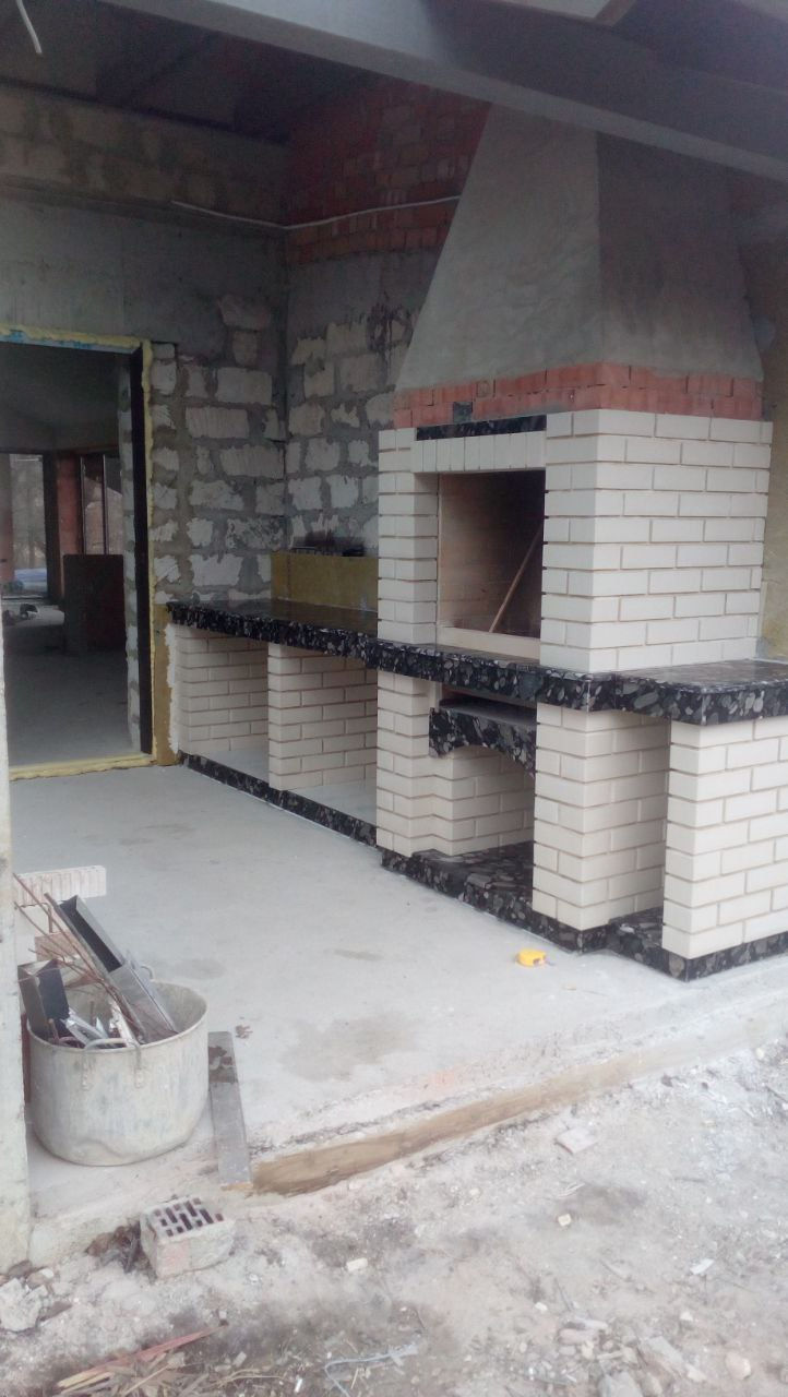 Montare scări din granit, marmură și travertin. foto 18