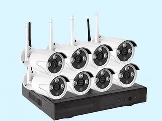 Камеры видеонаблюдения wifi HD 8 штук foto 1