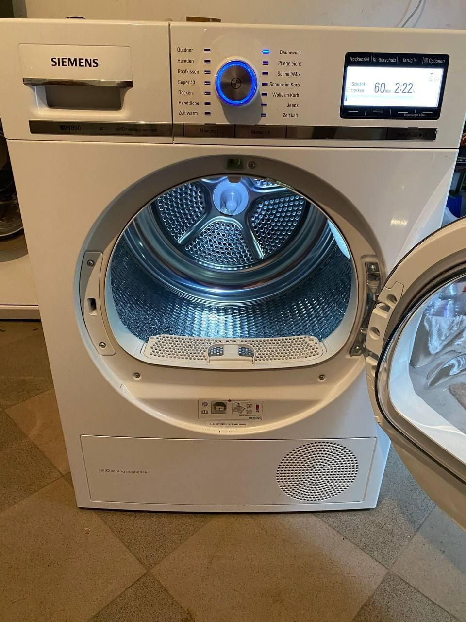 Сушильная машина Siemens IQ890 фото 7