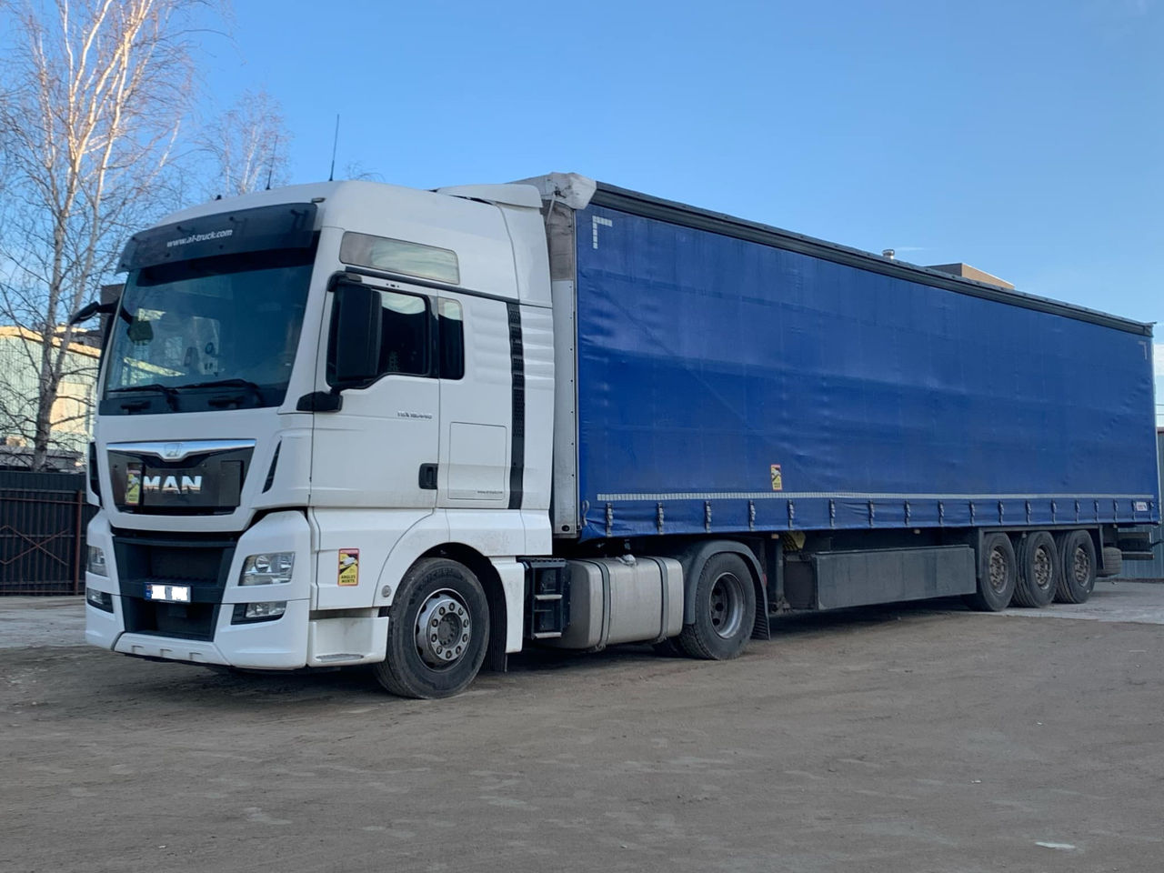 Se vinde firma de transport cu ansamblu camion prelata foto 0