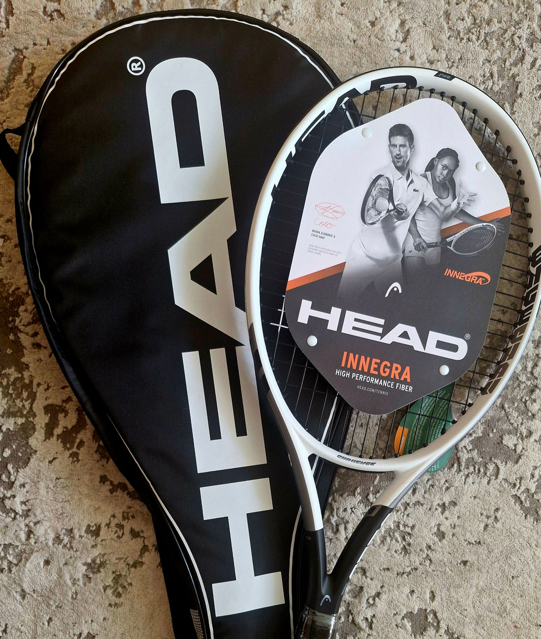 Rachete noi de tenis originale, maturi/copii, huse tenis foto 0