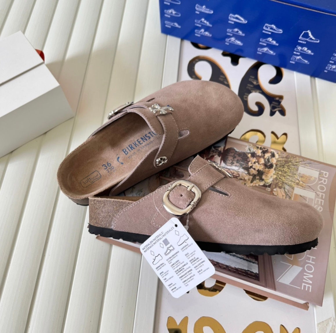 Birkenstock Chrome Hearts foto 4