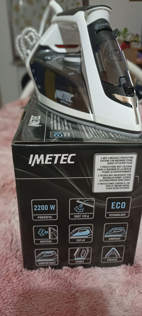 Fier de calcat Imetec 2200W (nou) foto 0