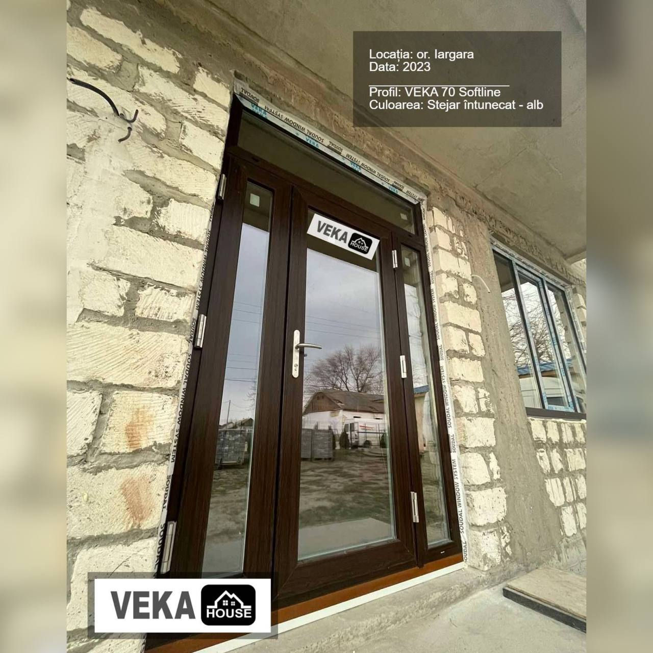 Ferestre și Uși PVC si Aluminiu pentru case, terase, foisoare. foto 1
