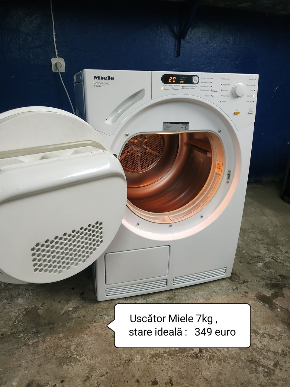 Сушильная машина Miele, премиум класса в идеальном состоянии