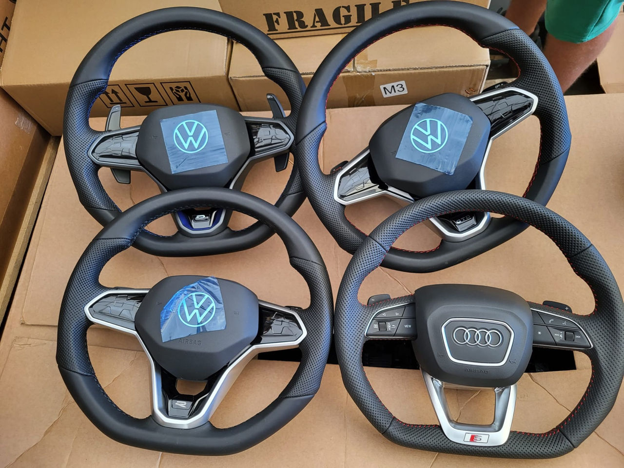 Volan VW Golf 7/8, Passat B8, Tiguan, Jetta mk7 foto 4
