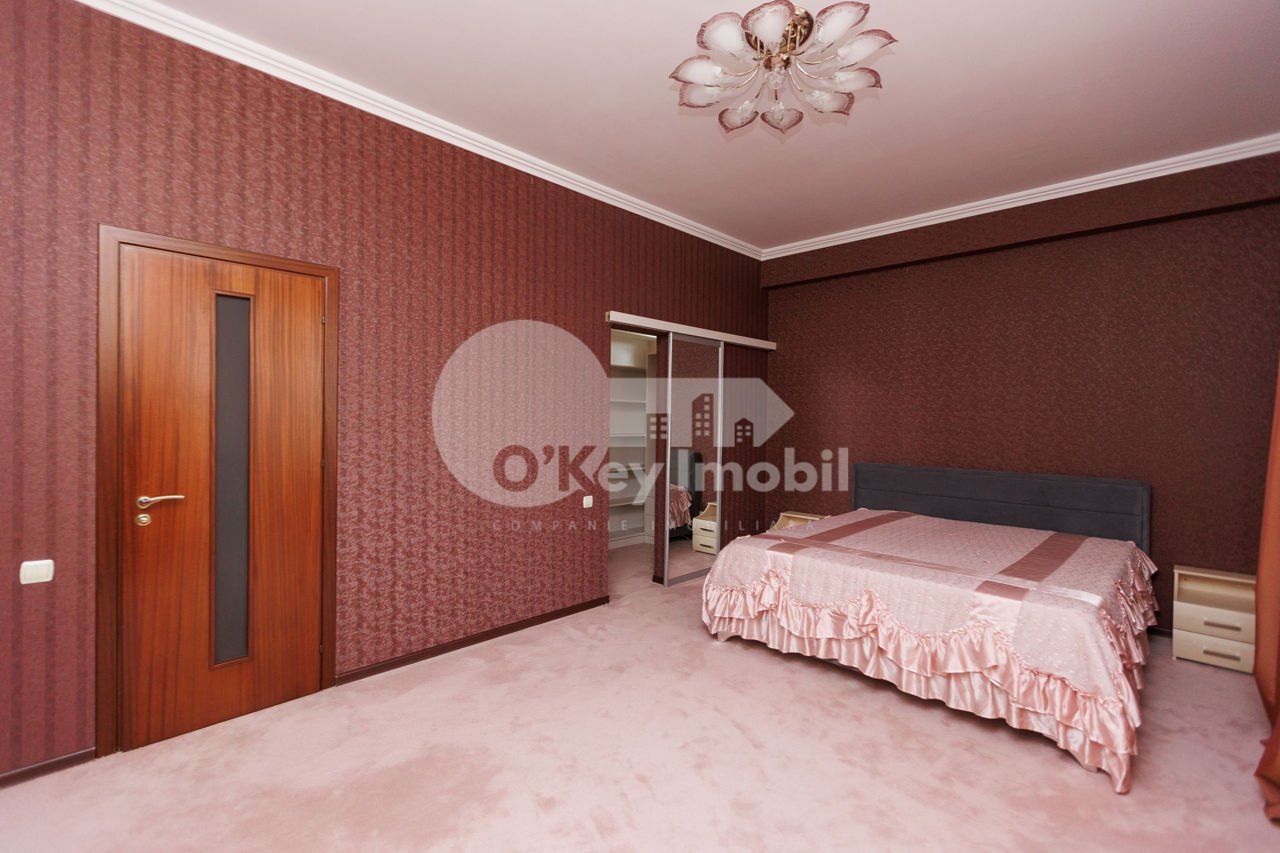 Chirie! Apartament cu 3 camere + living, 165 mp, Râșcani, 1 200 € foto 5